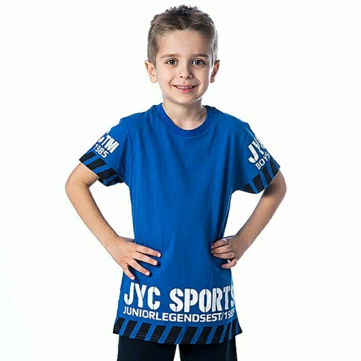 ΒΑΜΒΑΚΕΡΟ T-SHIRT JOYCE JYC SPORTS ΜΠΛΕ ΡΟΥΑ 201483