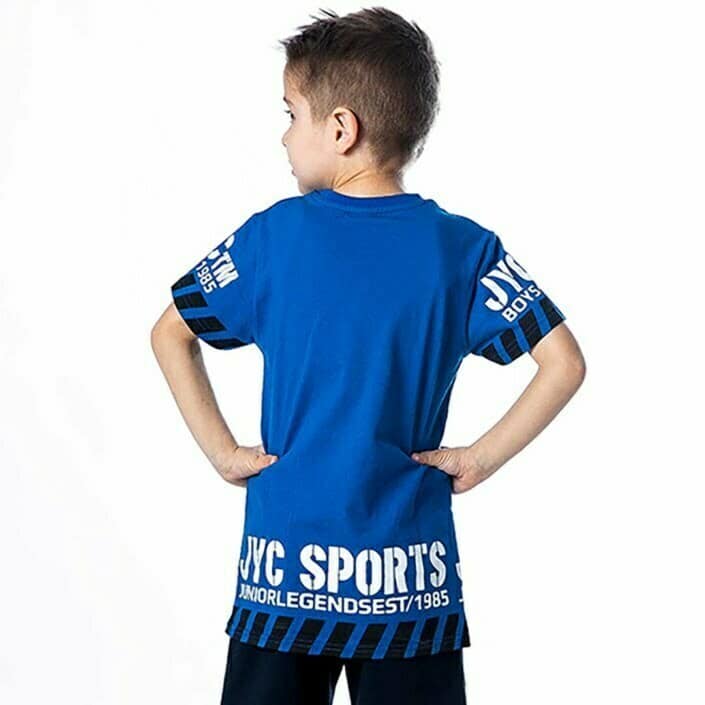 ΒΑΜΒΑΚΕΡΟ T-SHIRT JOYCE JYC SPORTS ΜΠΛΕ ΡΟΥΑ 201483 - Image 2