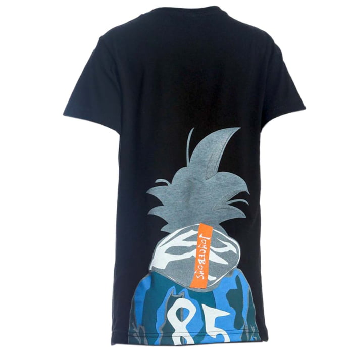 ΒΑΜΒΑΚΕΡΟ ΚΟΝΤΟΜΑΝΙΚΟ T-SHIRT JOYCE JAPAN ΜΑΥΡΟ 1393721