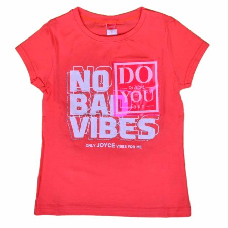 ΒΑΜΒΑΚΕΡΟ T-SHIRT JOYCE NO BAD ΚΟΡΑΛΙ 201382