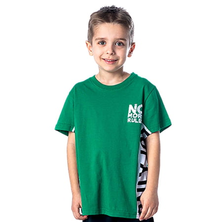 ΒΑΜΒΑΚΕΡΟ ΚΟΝΤΟΜΑΝΙΚΟ T-SHIRT JOYCE NO MORE RULES ΠΡΑΣΙΝΟ 201481