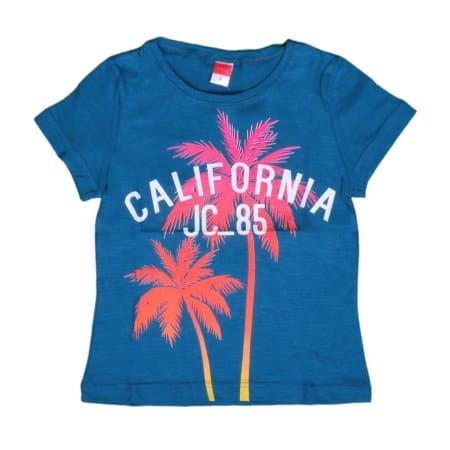 ΒΑΜΒΑΚΕΡΟ T-SHIRT JOYCE CALIFORNIA ΠΕΤΡΟΛ 7204