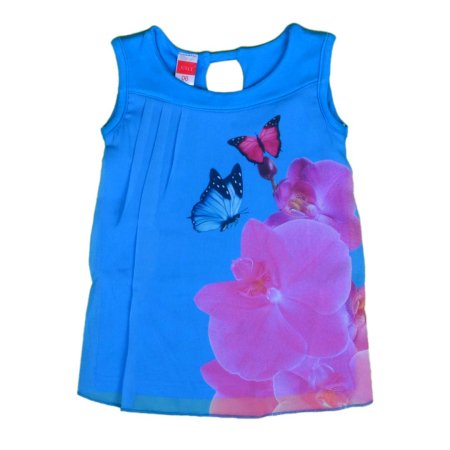 ΒΑΜΒΑΚΕΡΟ ΦΟΡΕΜΑ JOYCE BIG FLOWERS ΜΠΛΕ 8081