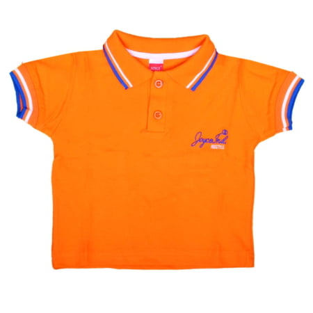 ΒΑΜΒΑΚΕΡΟ ΠΙΚΕ ΚΟΝΤΟΜΑΝΙΚΟ T-SHIRT JOYCE CLASSIC ΠΟΡΤΟΚΑΛΙ 8102