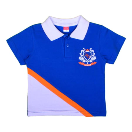 ΒΑΜΒΑΚΕΡΟ ΠΙΚΕ ΚΟΝΤΟΜΑΝΙΚΟ T-SHIRT POLO JOYCE ΜΠΛΕ 91101