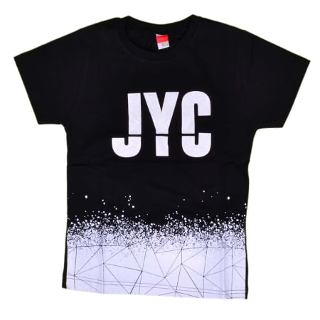 ΒΑΜΒΑΚΕΡΟ ΚΟΝΤΟΜΑΝΙΚΟ T-SHIRT JOYCE JYC ΜΑΥΡΟ 91506