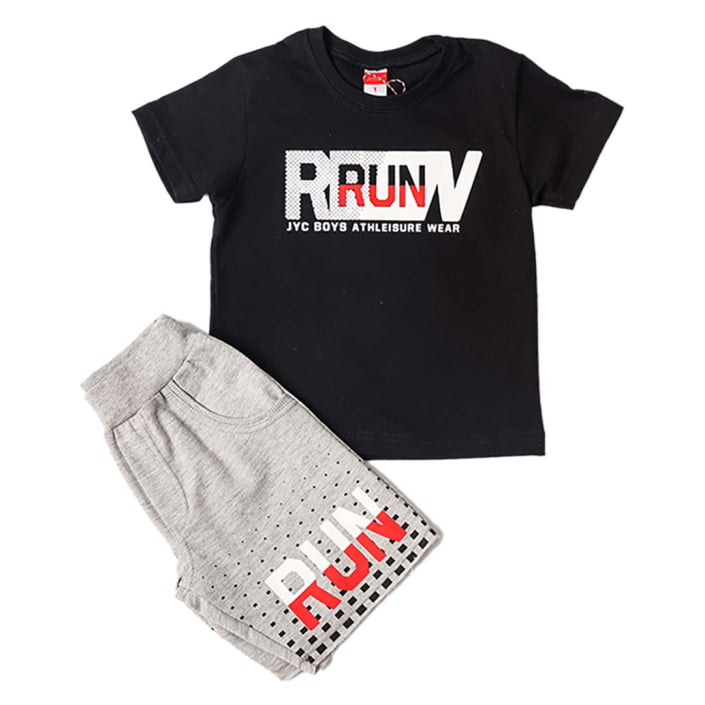ΒΑΜΒΑΚΕΡΟ ΚΟΝΤΟΜΑΝΙΚΟ ΣΕΤ ΜΕ ΣΟΡΤΣ JOYCE RUN ΜΑΥΡΟ 211361