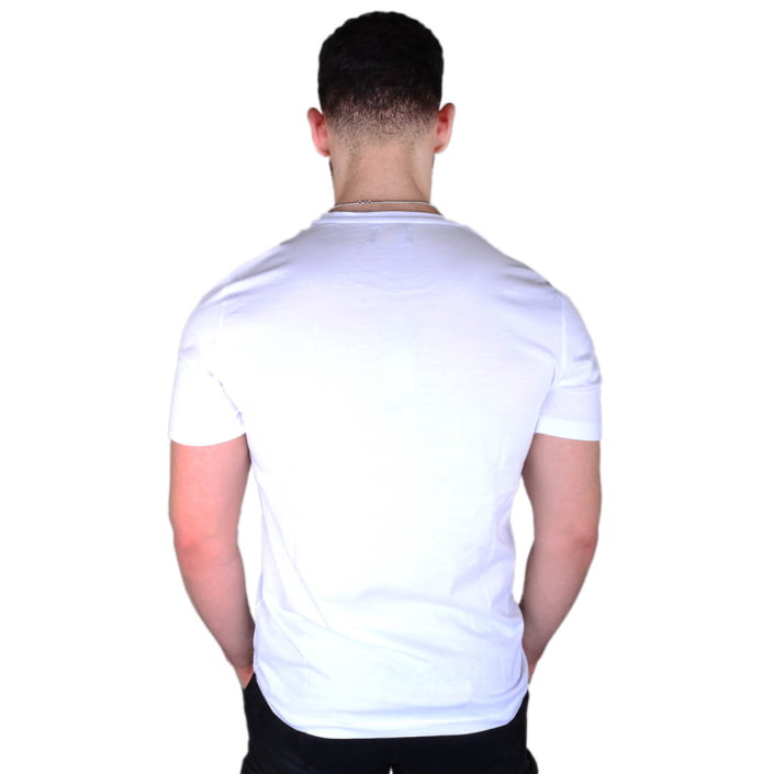 ΑΝΔΡΙΚΟ ΒΑΜΒΑΚΕΡΟ T-SHIRT PACO BASIC ΑΣΠΡΟ 2331800