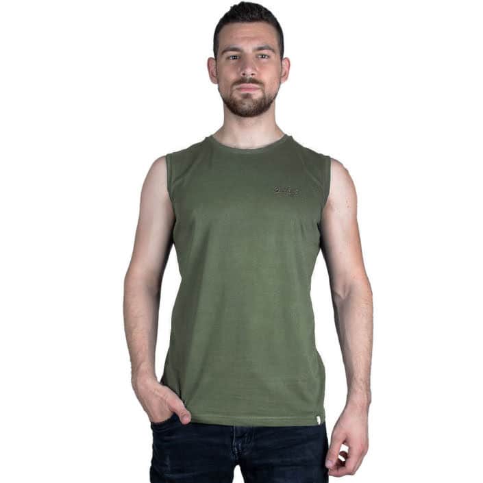 ΑΝΔΡΙΚΟ ΒΑΜΒΑΚΕΡΟ ΑΜΑΝΙΚΟ PACO TANK TOP ΧΑΚΙ 2331804