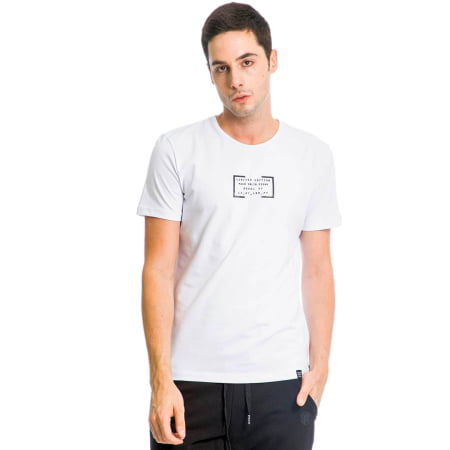 ΑΝΔΡΙΚΟ ΒΑΜΒΑΚΕΡΟ SLIM FIT T-SHIRT PACO LIMITED EDITION ΑΣΠΡΟ 13578