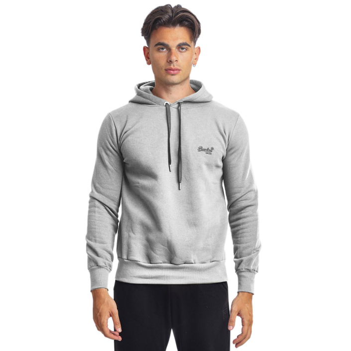 ΑΝΔΡΙΚΗ ΦΟΥΤΕΡ ΜΑΚΡΥΜΑΝΙΚΗ ΜΠΛΟΥΖΑ PACO BASIC HOODIE ΓΚΡΙ 2381892