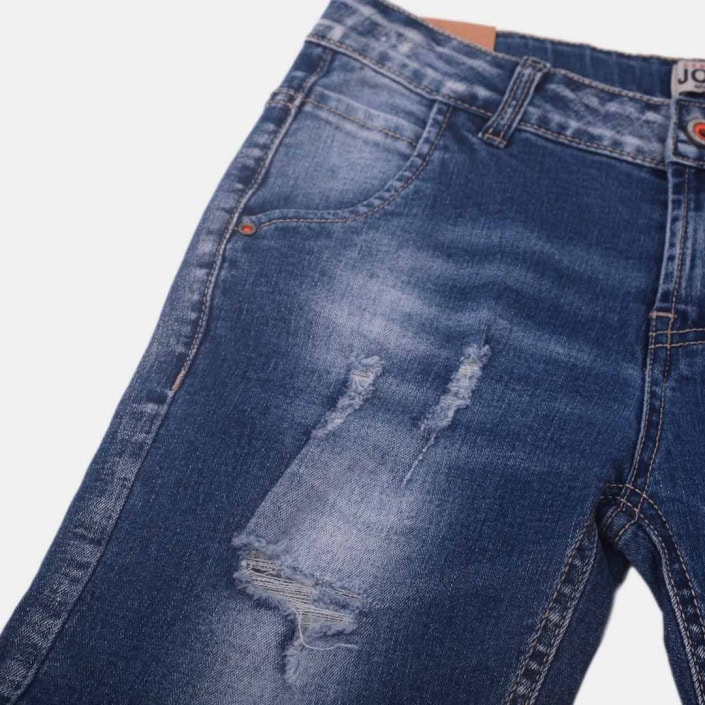 ΤΖΙΝ ΒΕΡΜΟΥΔΑ ΓΙΑ ΑΓΟΡΙ JOYCE FASHION ΜΠΛΕ 2342408