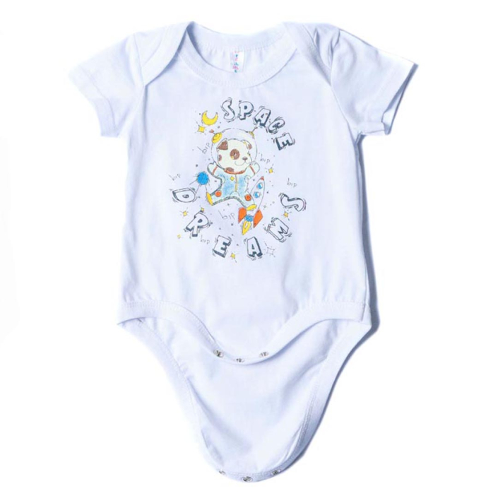 BEBE ΒΑΜΒΑΚΕΡΑ KONTOMANIKA ΖΙΠΟΥΝΑΚΙΑ 2 ΤΕΜΑΧΙΩΝ DREAMS SPACE ΑΣΠΡΟ 2272219