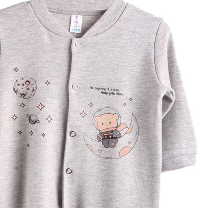 BEBE ΒΑΜΒΑΚΕΡΟ ΦΟΡΜΑΚΙ ΓΙΑ ΑΓΟΡΙ DREAMS ASTRONAUT ΓΚΡΙ 2372211