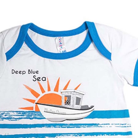 BEBE ΑΓΟΡΙΣΤΙΚΟ ΒΑΜΒΑΚΕΡΟ KONTOMANIKΟ ΦΟΡΜΑΚΙ DREAMS DEEP BLUE ΑΣΠΡΟ 212061