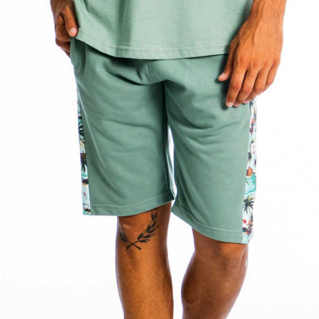 ΒΑΜΒΑΚΕΡΗ ΑΝΔΡΙΚΗ ΒΕΡΜΟΥΔΑ PACO SIDE FLORAL ΦΥΣΤΙΚΙ 13475