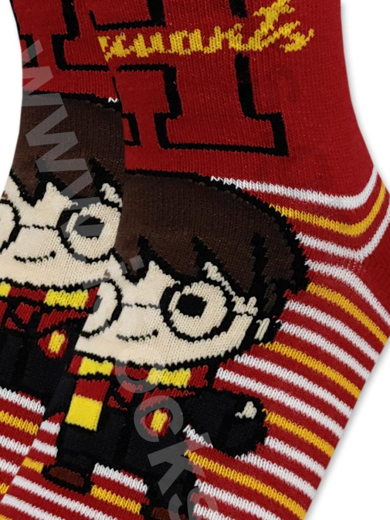 WARNER BROS Βαμβακερή Παιδική Κάλτσα με Σχέδια Harry Potter - Image 3