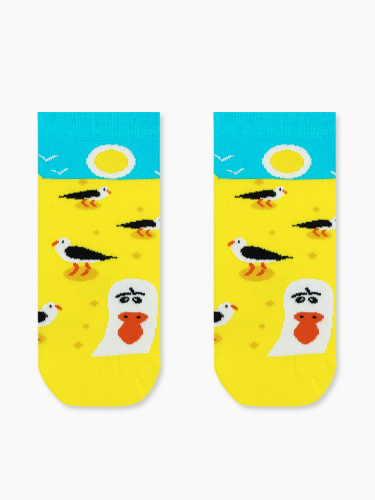 AXID Βαμβακερή Κάλτσα με Σχέδια Seagull