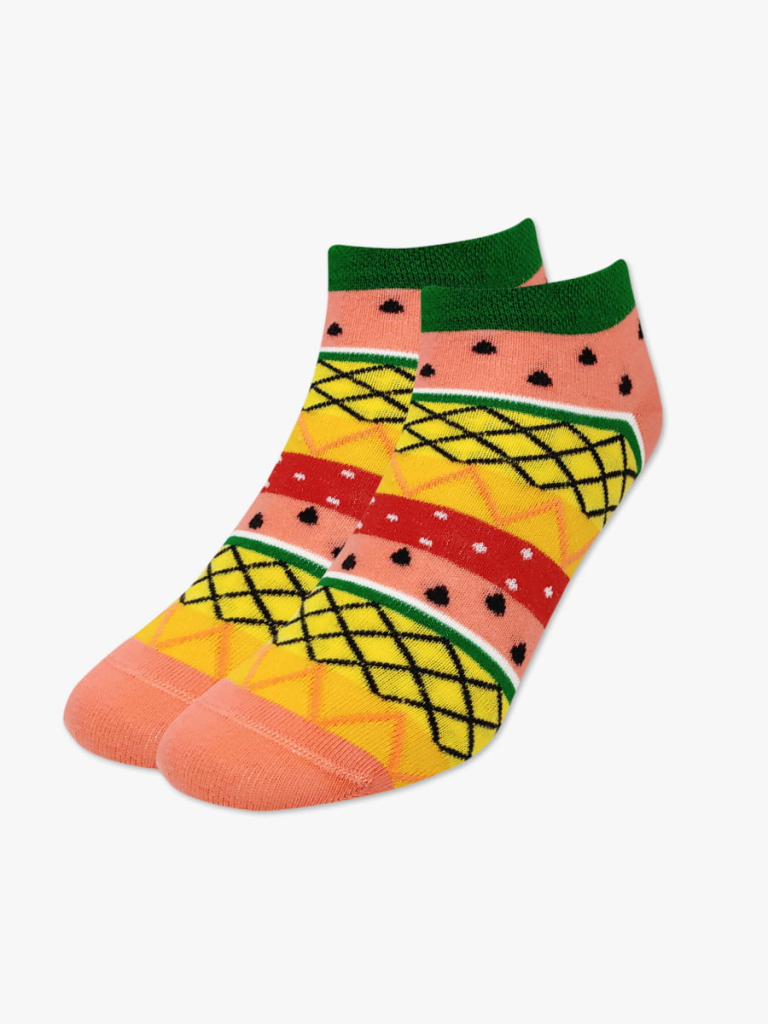 AXID Βαμβακερή Κάλτσα με Σχέδια Fruits - Image 2