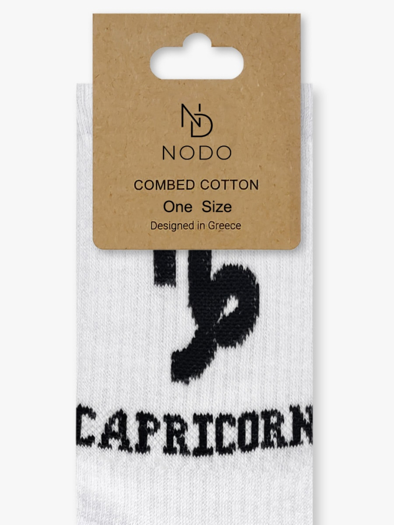 NODO Βαμβακερή Κάλτσα με Σχέδια Capricorn - Image 3