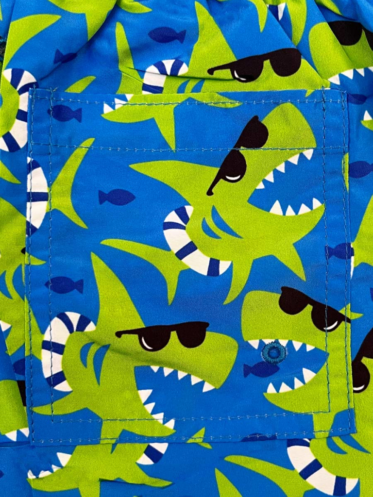 SKY Παιδικό Μαγιό Σορτς με Σχέδια Sharks - Image 3