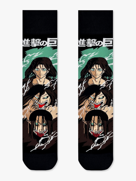 NODO Βαμβακερή Κάλτσα με Σχέδια Attack on Titan