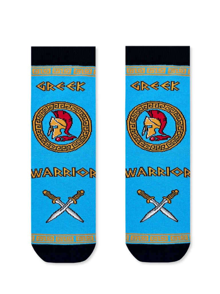 NODO Βαμβακερή Παιδική Κάλτσα με Σχέδια Warrior