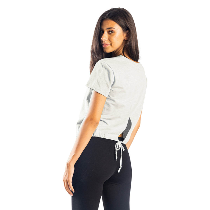 ΒΑΜΒΑΚΕΡΟ ΓΥΝΑΙΚΕΙΟ T-SHIRT PACO WILD ΑΣΠΡΟ 13469