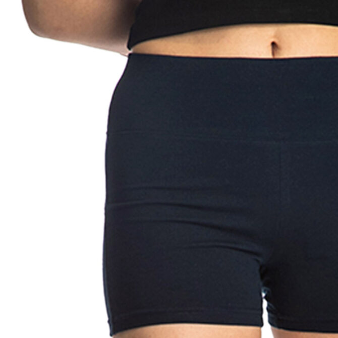 ΒΑΜΒΑΚΕΡΗ ΨΗΛΟΜΕΣΟ ΓΥΝΑΙΚΕΙΟ ΣΟΡΤΣ PACO HIGH WAIST ΜΠΛΕ 213233