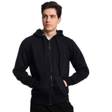 ΒΑΜΒΑΚΕΡΗ ΑΝΔΡΙΚΗ ΖΑΚΕΤΑ ΜΕ ΧΝΟΥΔΙ PACO BASIC JACKET ΜΑΥΡΟ 2481881