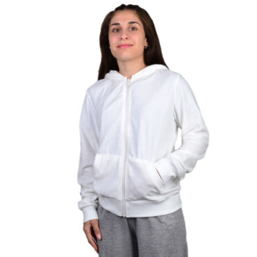 ΓΥΝΑΙΚΕΙΑ ΒΕΛΟΥΤΕ ΖΑΚΕΤΑ PACO ΜΕ ΚΟΥΚΟΥΛΑ BASIC JACKET ΑΣΠΡΟ 2482882