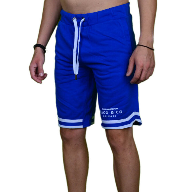 ΒΑΜΒΑΚΕΡΗ ΑΝΔΡΙΚΗ ΒΕΡΜΟΥΔΑ PACO SPORTSWEAR ΜΠΛΕ ΡΟΥΑ 2431402