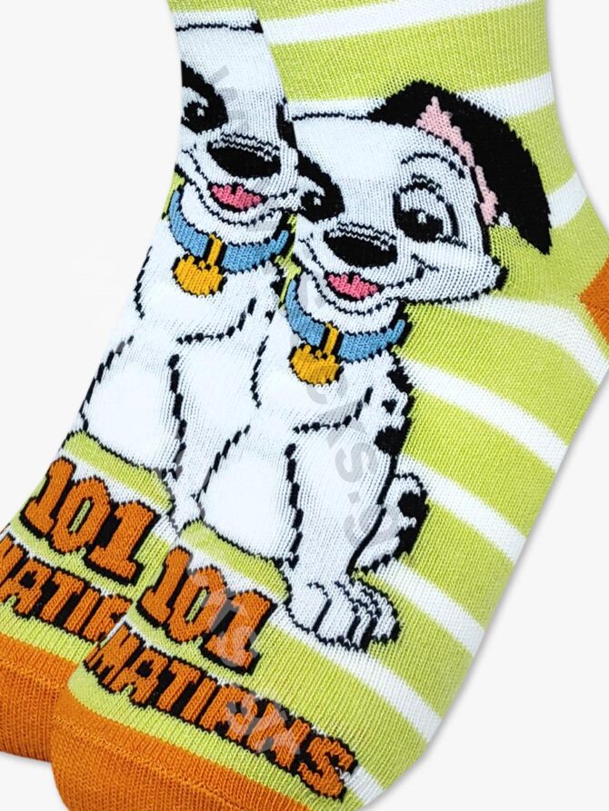 DISNEY Παιδική Βαμβακερή Κάλτσα 101 Dalmatian Dogs - Image 3