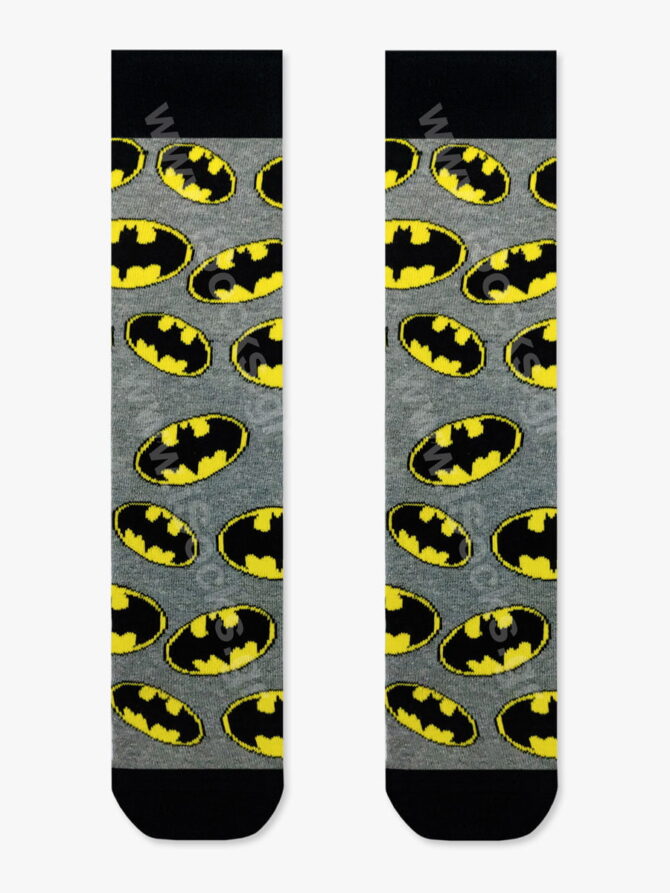 Κάλτσα Βαμβακερή με Σχέδια Batman DC