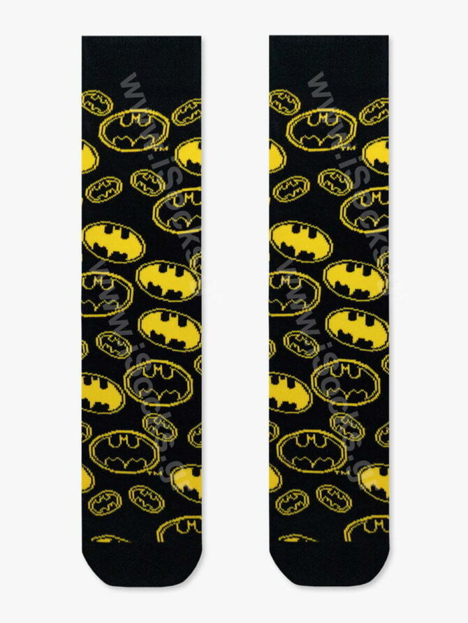 Κάλτσα Βαμβακερή με Σχέδια Batman DC