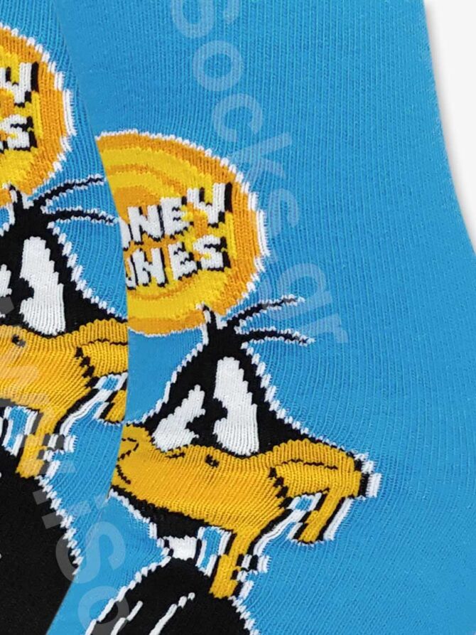 Κάλτσα Βαμβακερή με Σχέδια Daffy Duck LOONEY TUNES - Image 3