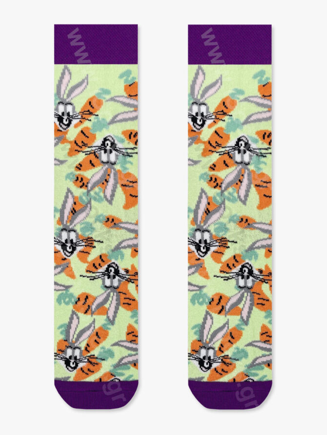 Κάλτσα Βαμβακερή με Σχέδια Bugs Bunny LOONEY TUNES