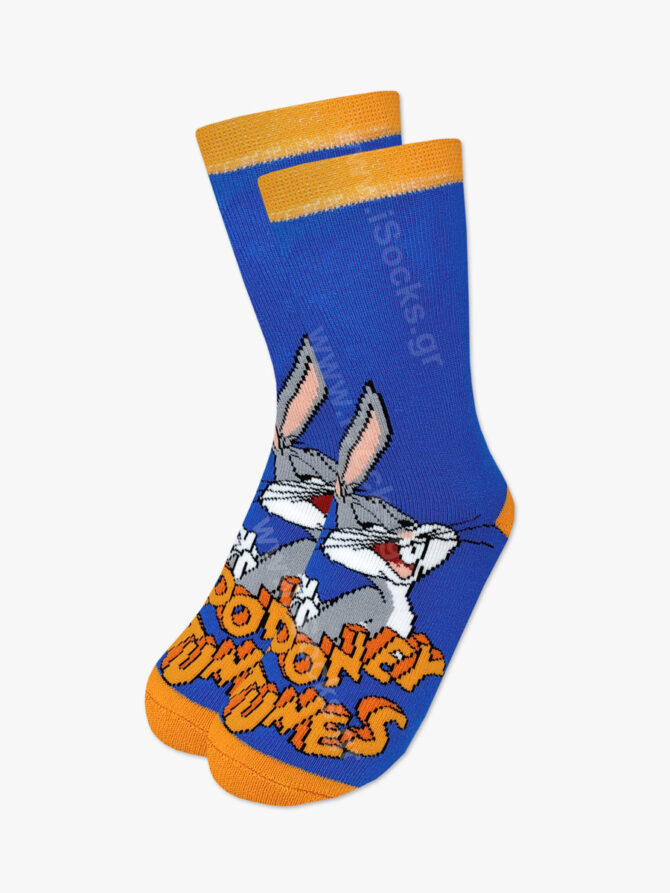 LOONEY TUNES Παιδική Πετσετέ Κάλτσα Bugs Bunny με Αντιολισθητικές Πατούσες - Image 2