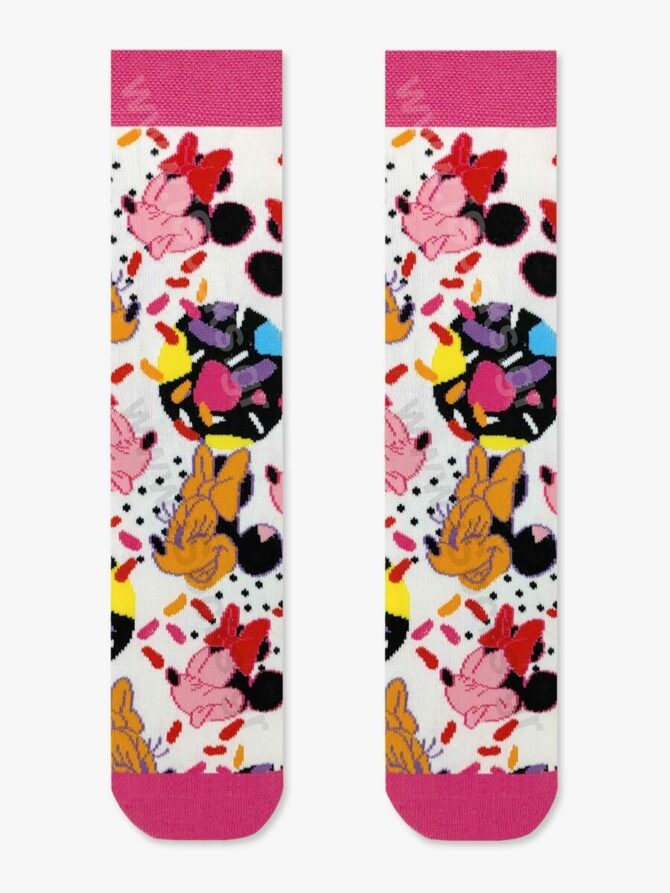 DISNEY Βαμβακερή Κάλτσα με Σχέδια Minnie Mouse