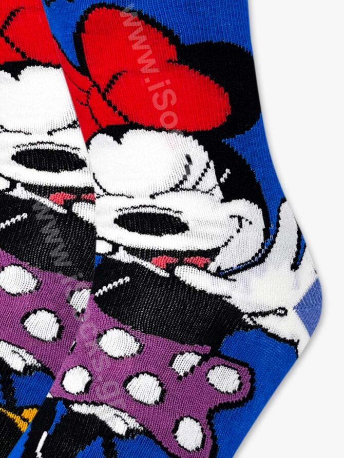 Κάλτσα Βαμβακερή με Σχέδια Minnie Mouse DISNEY - Image 3