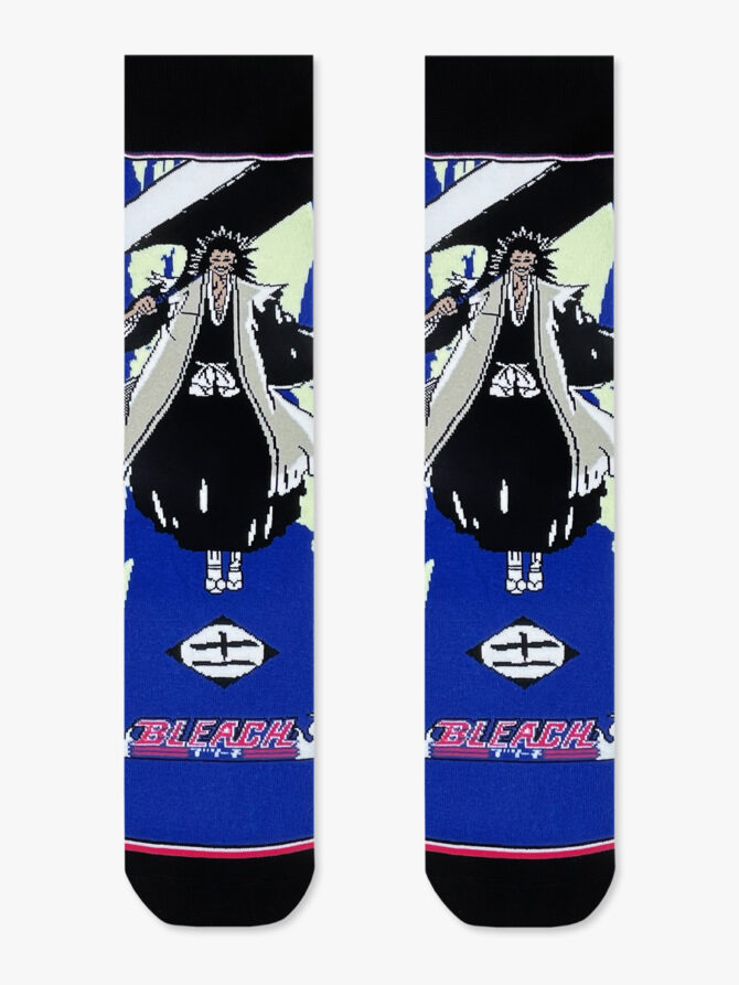 NODO Βαμβακερή Κάλτσα με Σχέδια Kenpachi Zaraki Bleach - Image 4