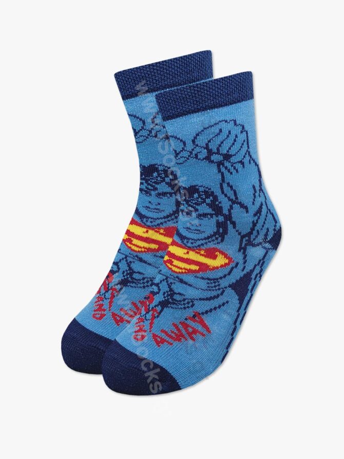 Παιδική Κάλτσα Βαμβακερή  Superman DC - Image 2