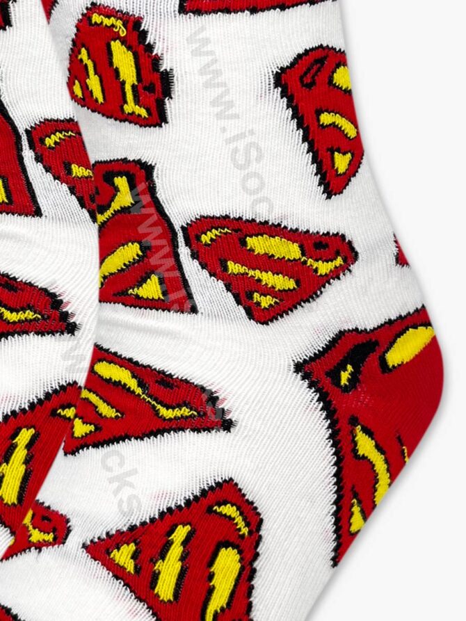 DC Βαμβακερή Κάλτσα με Σχέδια Superman - Image 3