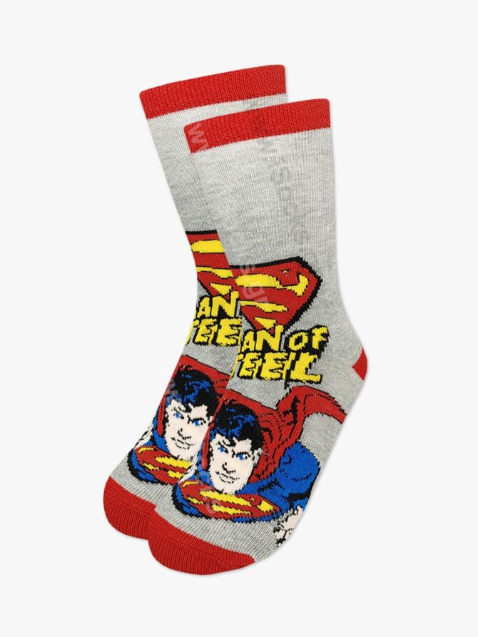 DC Παιδική Βαμβακερή Κάλτσα Superman - Image 2