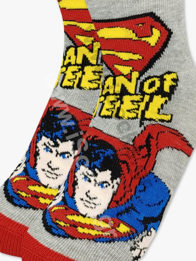 DC Παιδική Βαμβακερή Κάλτσα Superman - Image 3