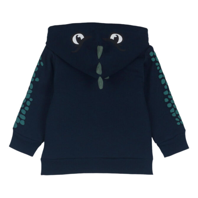 ΒΑΜΒΑΚΕΡΟ ΣΕΤ 3 ΤΕΜΑΧΙΩΝ ΜΕ ΦΟΡΜΑ JOYCE ΜΕ ΧΝΟΥΔΙ DINO HOOD ΜΠΛΕ 2462001