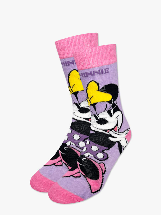 DISNEY Βαμβακερή Κάλτσα με Σχέδια Minnie Mouse - Image 2