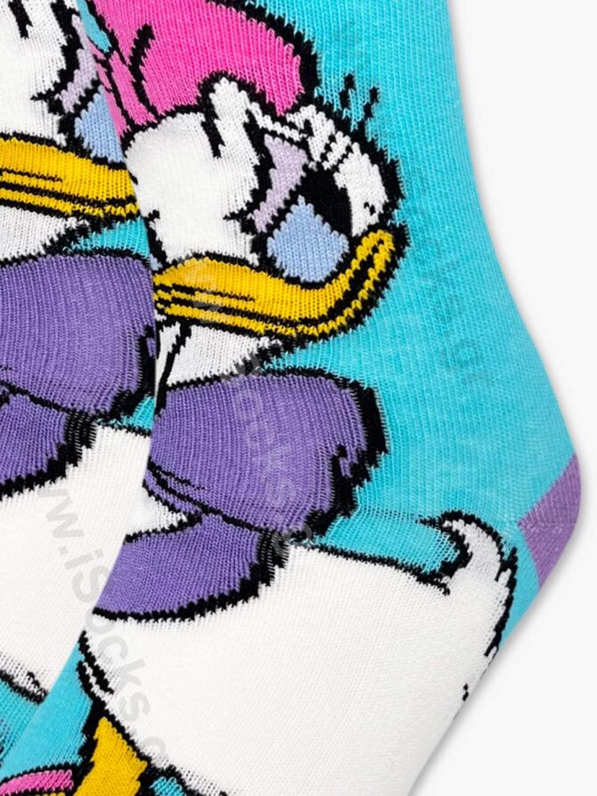 Κάλτσα Βαμβακερή με Σχέδια Daisy Duck DISNEY - Image 3