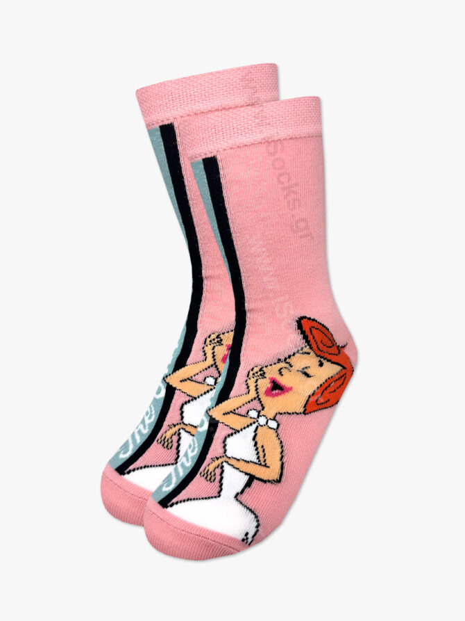 WB Παιδική Βαμβακερή Κάλτσα Wilma The Flintstones - Image 2