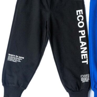 ΣΕΤ 2 ΤΕΜΑΧΙΩΝ ΒΑΜΒΑΚΕΡΕΣ ΦΟΡΜΕΣ JOYCE ECO PLANET ΜΑΥΡΟ-ΜΠΛΕ 13921